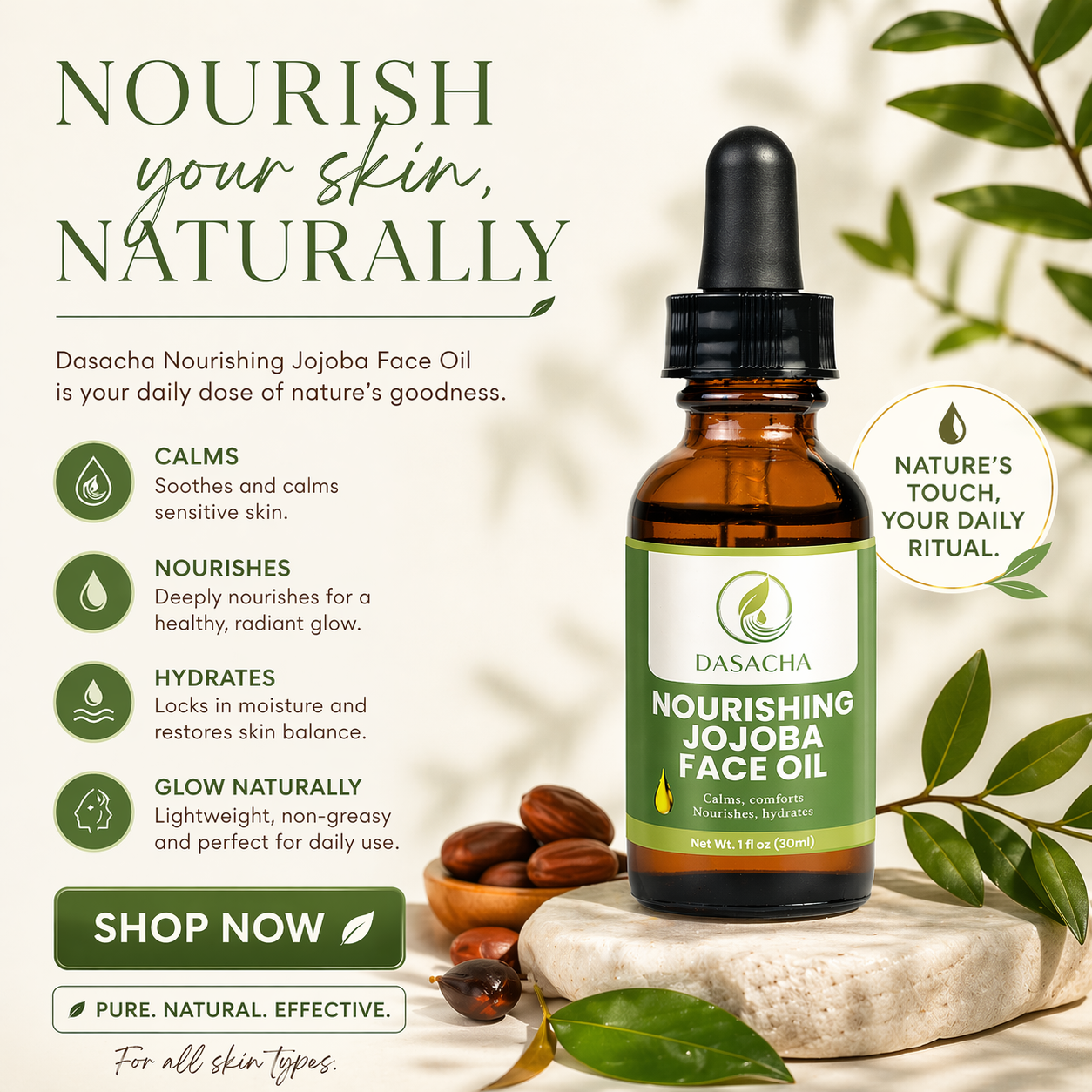 Nourishing Jojoba Face Oil