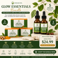 3 Turmeric Soap & 2 Jojoba Face Oil Bundle