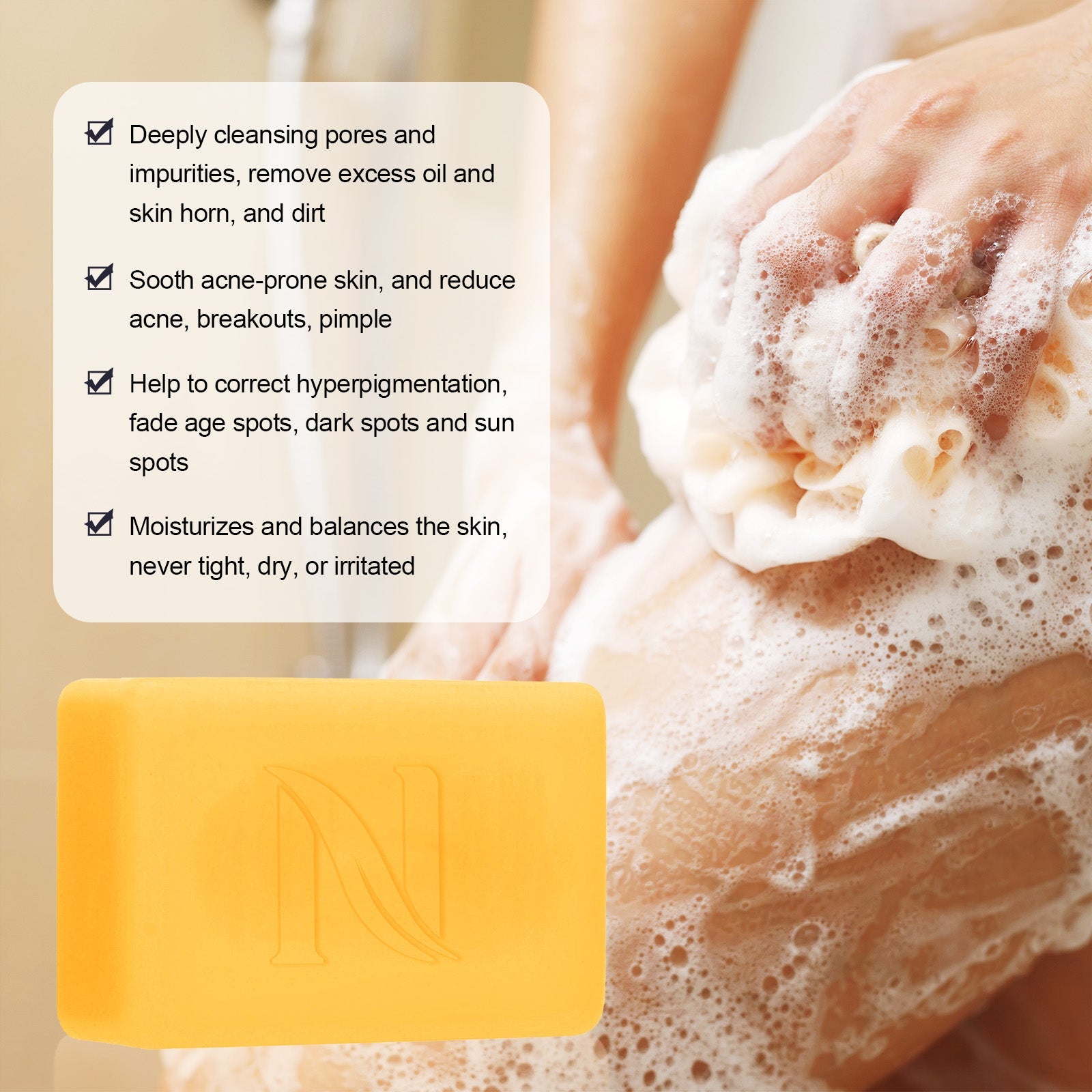 Kojic Acid & Turmeric Soap